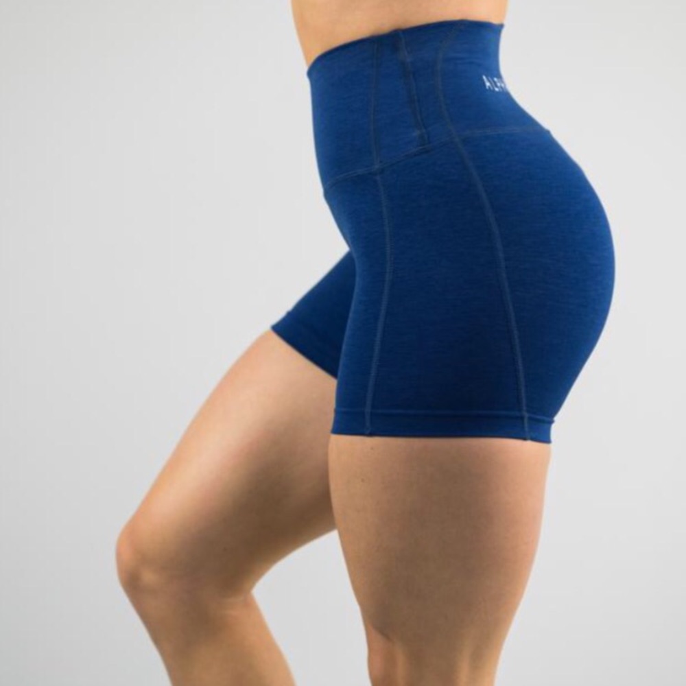Alphalete Revival Shorts Estate Blue Small NWT - Picture 4 of 8